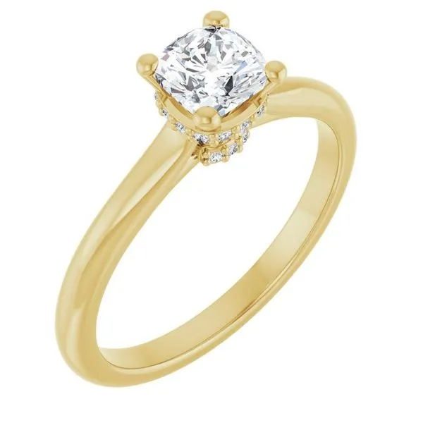 Hidden Halo-Style Engagement Ring Austin's Fine Diamonds & Jewelry Lyndhurst, NJ