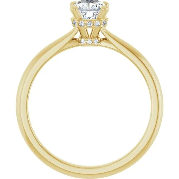 Hidden Halo-Style Engagement Ring Image 2 Virtus Collective Newport Beach , CA