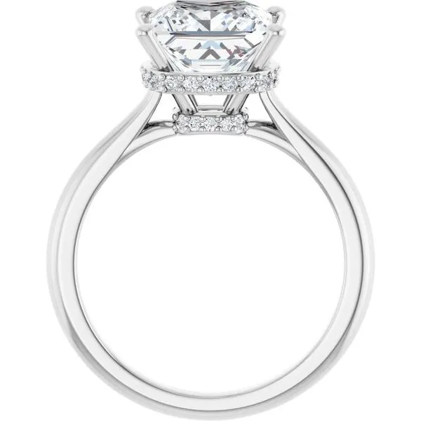 Hidden Halo-Style Engagement Ring Image 2 The Ring Austin Round Rock, TX