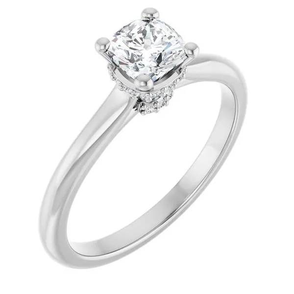 Hidden Halo-Style Engagement Ring Austin's Fine Diamonds & Jewelry Lyndhurst, NJ