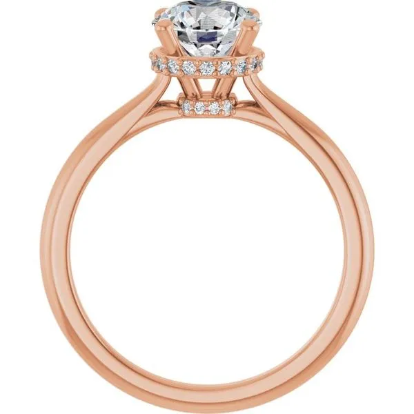 Hidden Halo-Style Engagement Ring Image 2 J. Thomas Jewelers Rochester Hills, MI