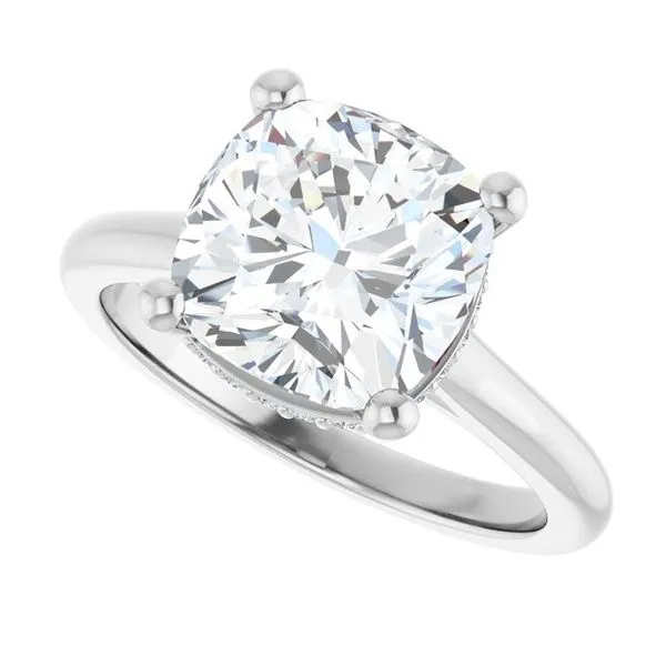 Hidden Halo-Style Engagement Ring Image 5 Mark Jewellers La Crosse, WI