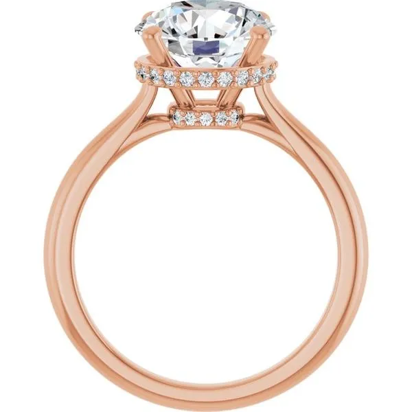 Hidden Halo-Style Engagement Ring Image 2 Natale Jewelers Sewell, NJ