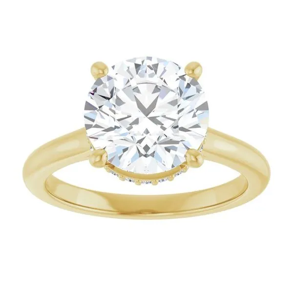 Hidden Halo-Style Engagement Ring Image 3 Mark Jewellers La Crosse, WI