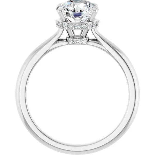 Hidden Halo-Style Engagement Ring Image 2 Mark Jewellers La Crosse, WI