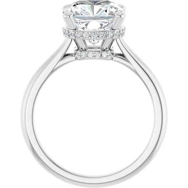 Hidden Halo-Style Engagement Ring Image 2 Morin Jewelers Southbridge, MA