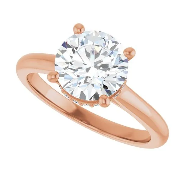 Hidden Halo-Style Engagement Ring Image 5 Jimmy Smith Jewelers Decatur, AL