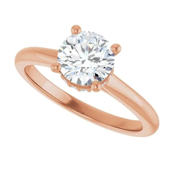 Hidden Halo-Style Engagement Ring Image 5 Mark Jewellers La Crosse, WI