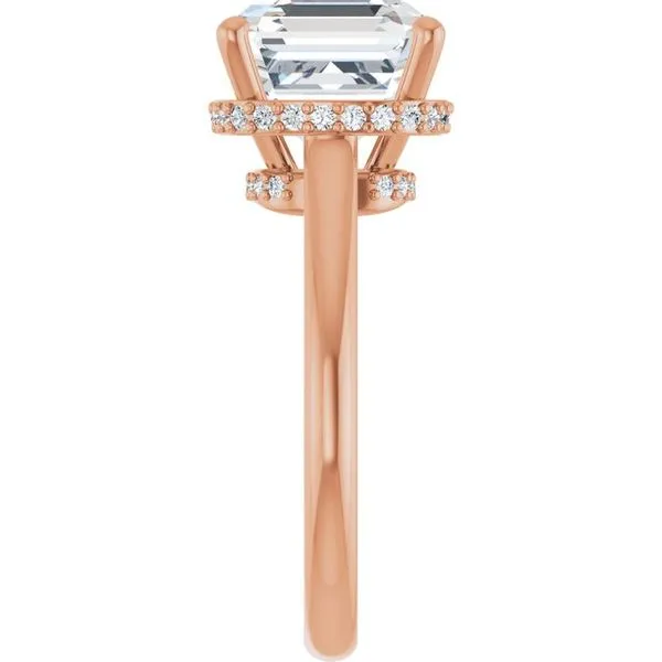 Hidden Halo-Style Engagement Ring Image 4 Arezzo Jewelers Elmwood Park, IL
