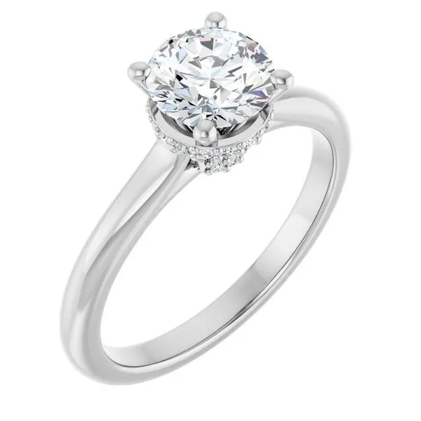 Hidden Halo-Style Engagement Ring Austin's Fine Diamonds & Jewelry Lyndhurst, NJ