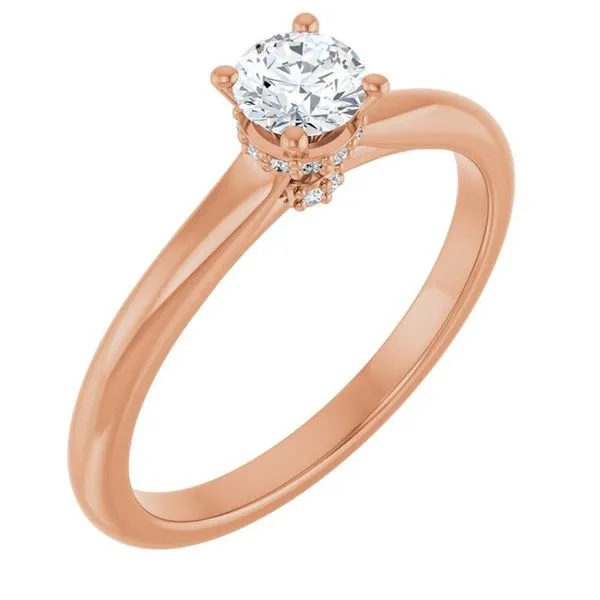 Hidden Halo-Style Engagement Ring Raleigh Diamond Fine Jewelry Raleigh, NC