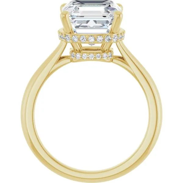 Hidden Halo-Style Engagement Ring Image 2 Paul James Jewelers Angels Camp, CA