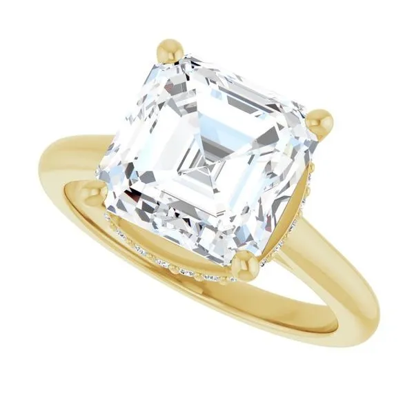 Hidden Halo-Style Engagement Ring Image 5 Austin's Fine Diamonds & Jewelry Lyndhurst, NJ