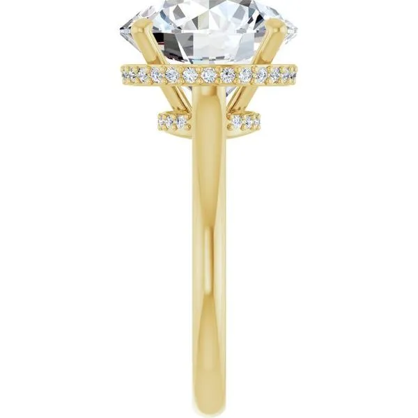 Hidden Halo-Style Engagement Ring Image 4 Arezzo Jewelers Elmwood Park, IL