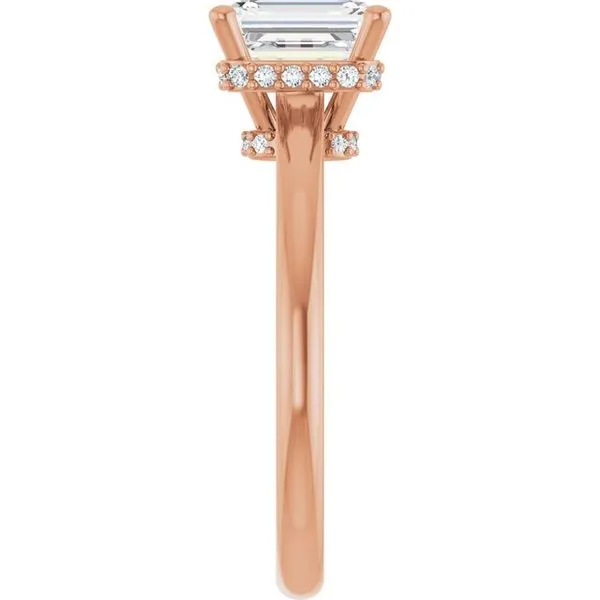 Hidden Halo-Style Engagement Ring Image 4 Mark Jewellers La Crosse, WI