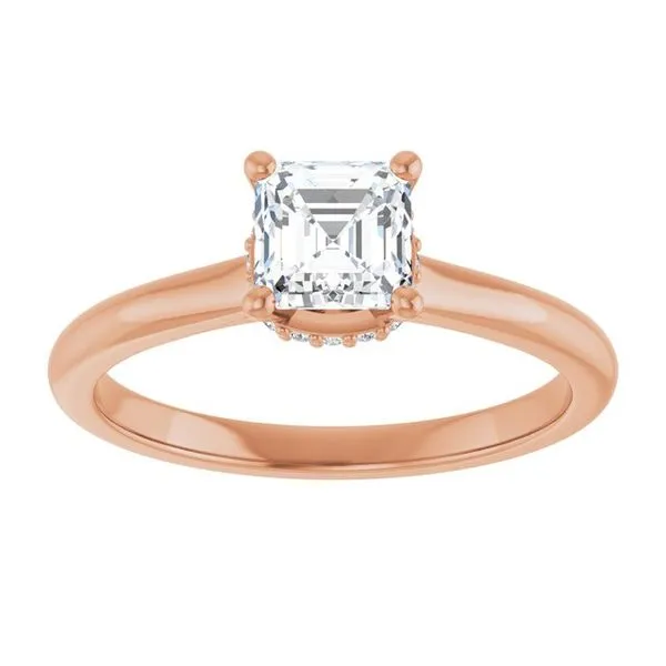 Hidden Halo-Style Engagement Ring Image 3 Jimmy Smith Jewelers Decatur, AL