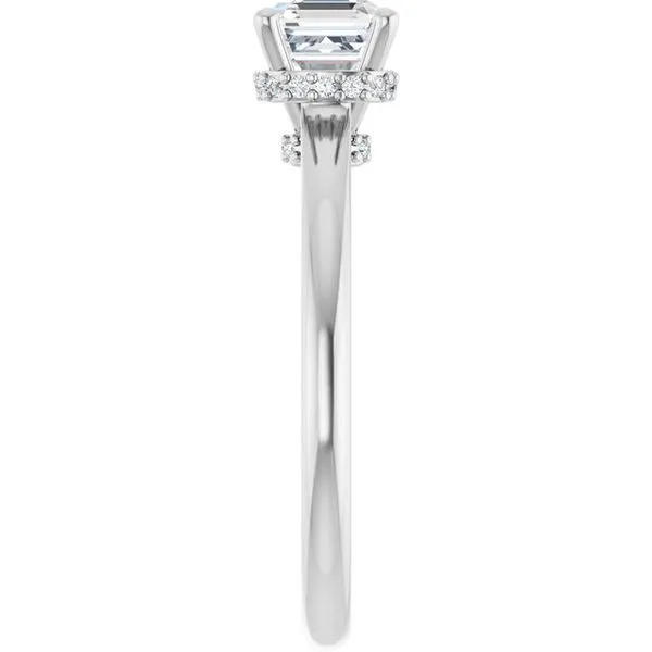 Hidden Halo-Style Engagement Ring Image 4 Arezzo Jewelers Elmwood Park, IL