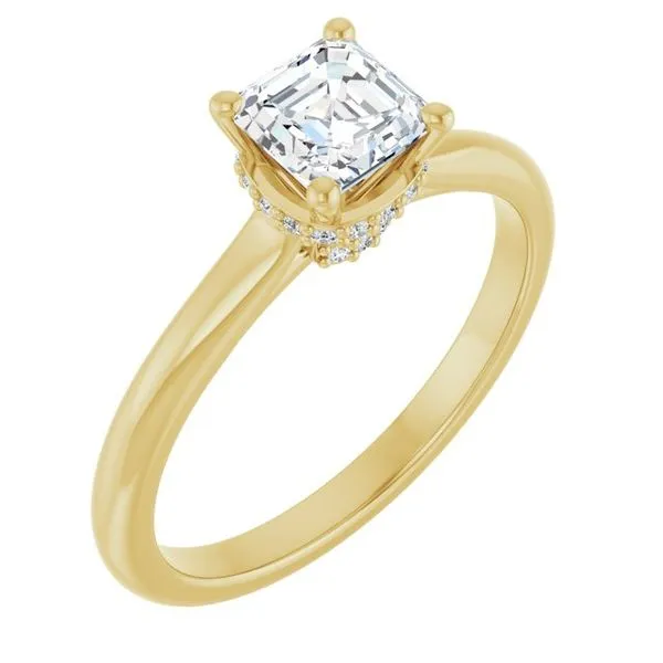 Hidden Halo-Style Engagement Ring Jimmy Smith Jewelers Decatur, AL