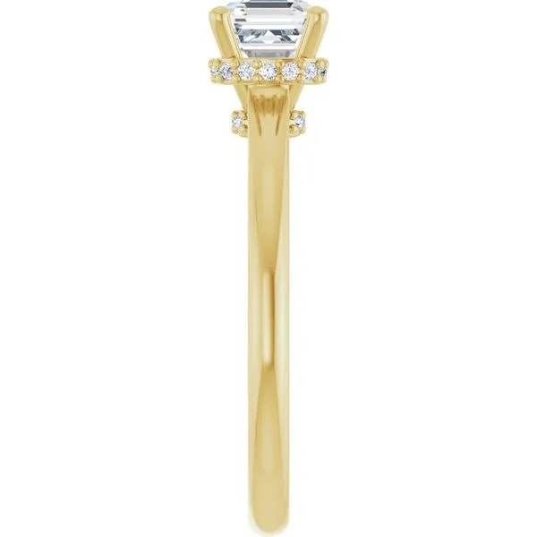 Hidden Halo-Style Engagement Ring Image 4 Mark Jewellers La Crosse, WI