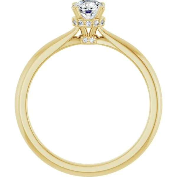 Hidden Halo-Style Engagement Ring Image 2 Jimmy Smith Jewelers Decatur, AL