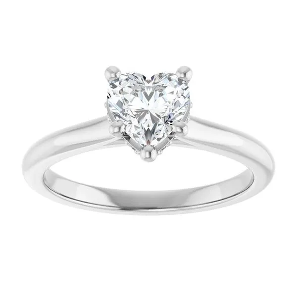 Hidden Halo-Style Engagement Ring Image 3 The Ring Austin Round Rock, TX