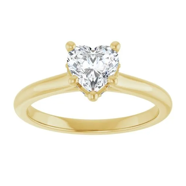 Hidden Halo-Style Engagement Ring Image 3 Arezzo Jewelers Elmwood Park, IL