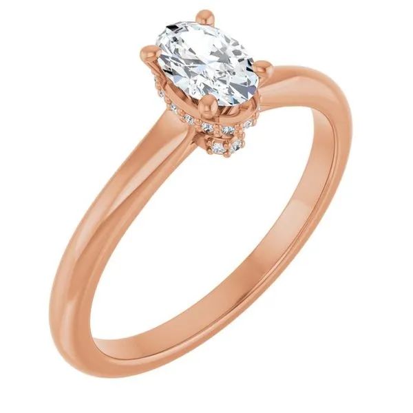 Hidden Halo-Style Engagement Ring Austin's Fine Diamonds & Jewelry Lyndhurst, NJ