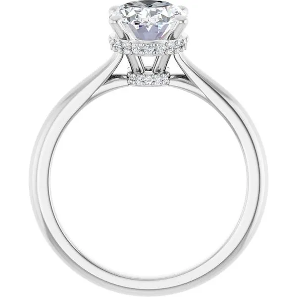 Hidden Halo-Style Engagement Ring Image 2 Jimmy Smith Jewelers Decatur, AL