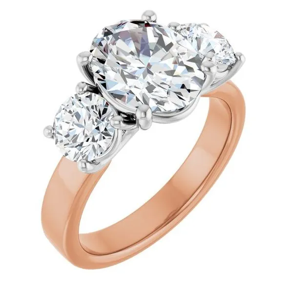 Three-Stone Engagement Ring Raleigh Diamond Fine Jewelry Raleigh, NC