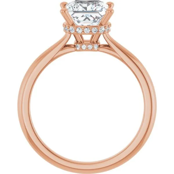 Hidden Halo-Style Engagement Ring Image 2 J. Thomas Jewelers Rochester Hills, MI