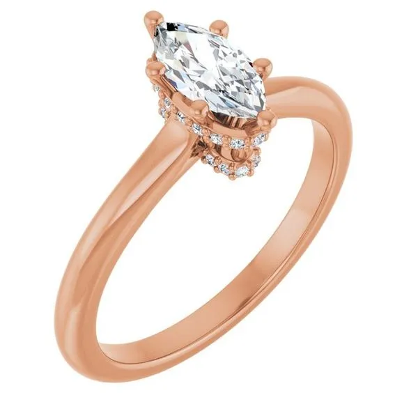 Hidden Halo-Style Engagement Ring Jimmy Smith Jewelers Decatur, AL