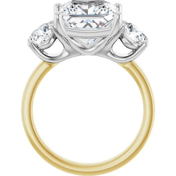 Three-Stone Engagement Ring Image 2 Raleigh Diamond Fine Jewelry Raleigh, NC