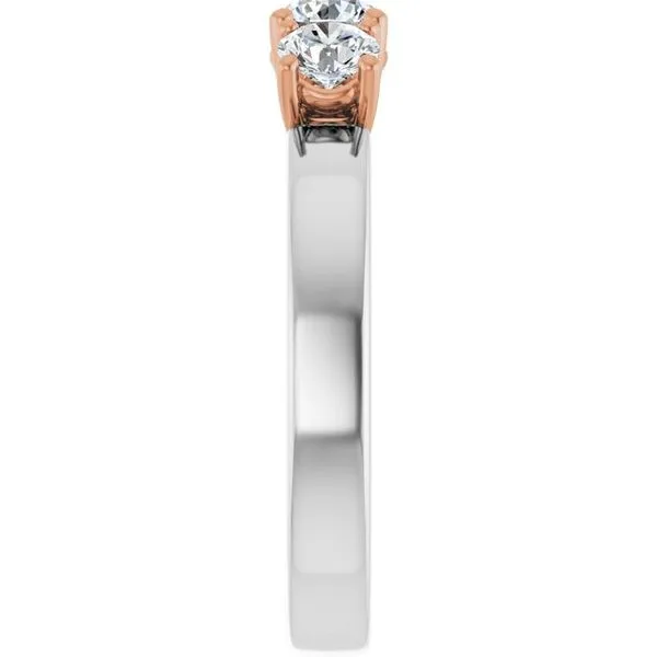 Three-Stone Engagement Ring Image 4 Raleigh Diamond Fine Jewelry Raleigh, NC