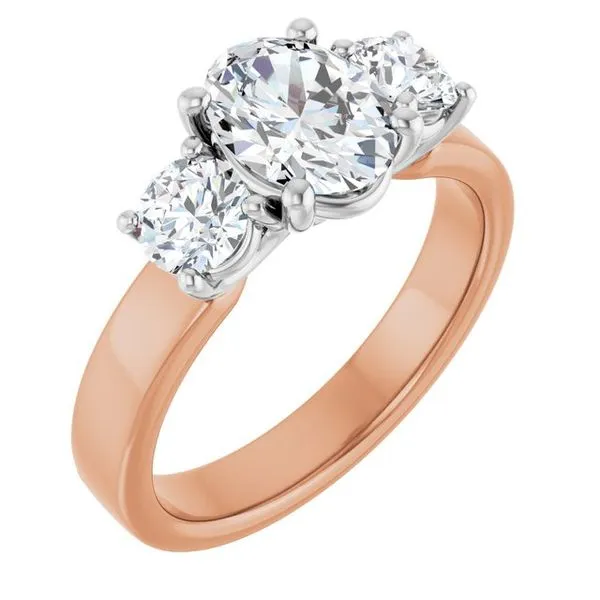 Three-Stone Engagement Ring Raleigh Diamond Fine Jewelry Raleigh, NC