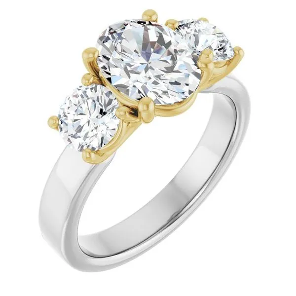 Three-Stone Engagement Ring Raleigh Diamond Fine Jewelry Raleigh, NC