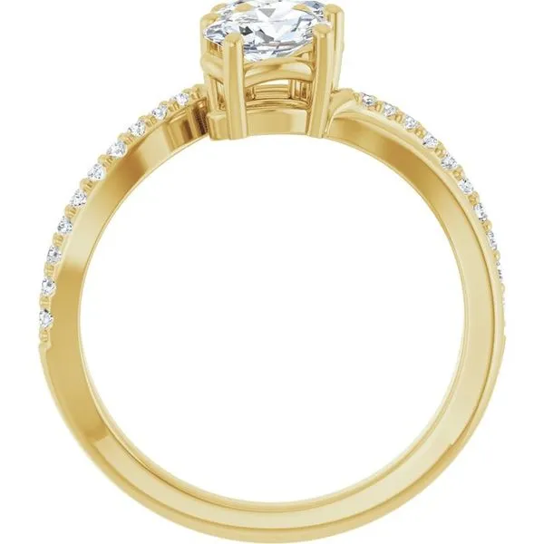 Two-Stone Engagement Ring Image 2 Berilian Jewelers Folsom, CA