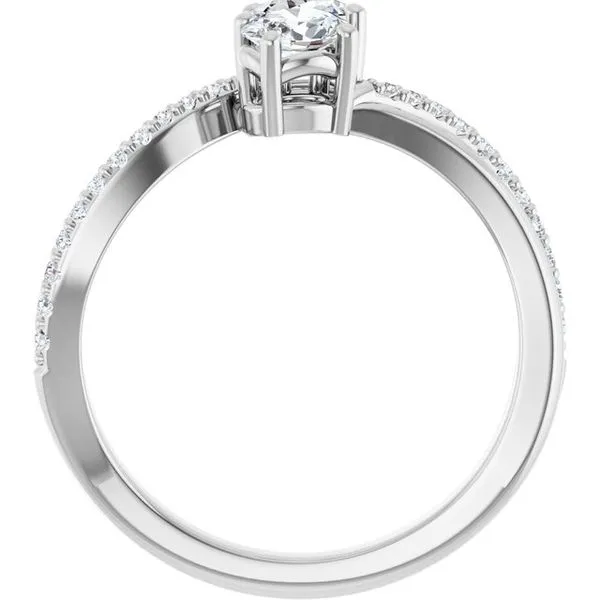 Two-Stone Engagement Ring Image 2 Berilian Jewelers Folsom, CA