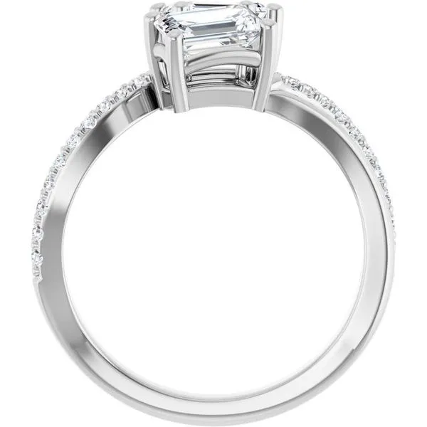 Two-Stone Engagement Ring Image 2 Raleigh Diamond Fine Jewelry Raleigh, NC