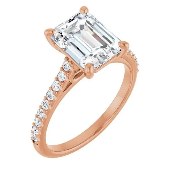 Accented Infinity-Inspired Engagement Ring Austin's Fine Diamonds & Jewelry Lyndhurst, NJ