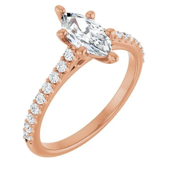 Accented Infinity-Inspired Engagement Ring Virtus Collective Newport Beach , CA