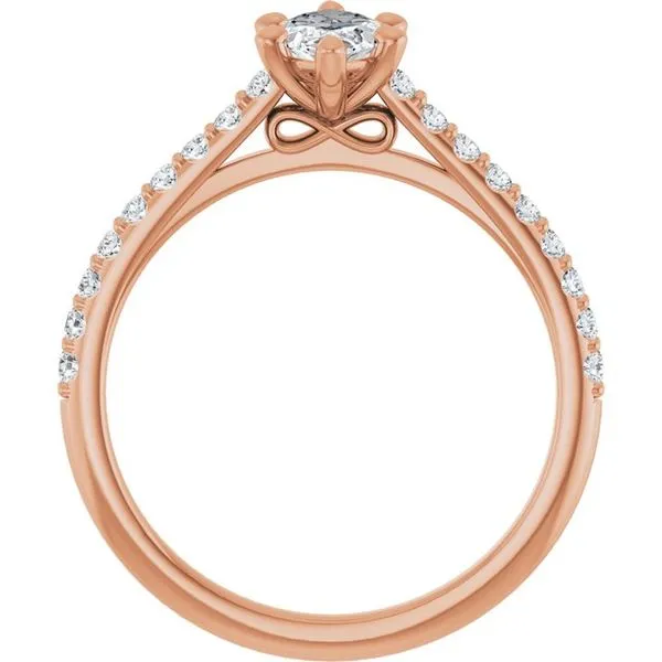 Accented Infinity-Inspired Engagement Ring Image 2 Virtus Collective Newport Beach , CA