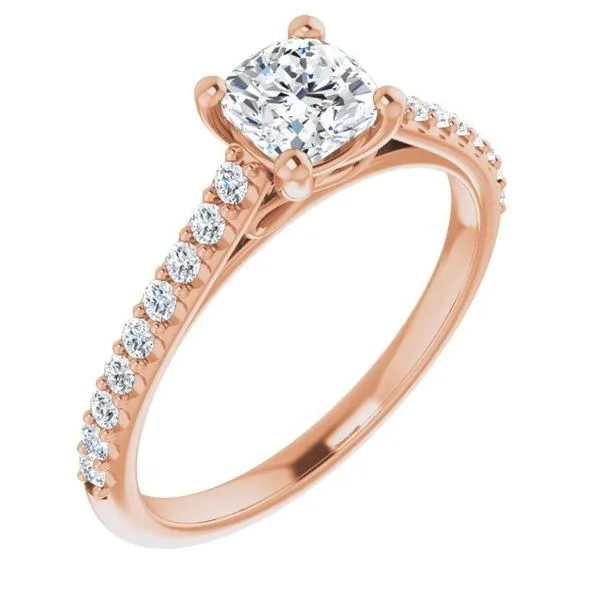 Accented Infinity-Inspired Engagement Ring Shipley's Fine Jewelry Hampstead, MD