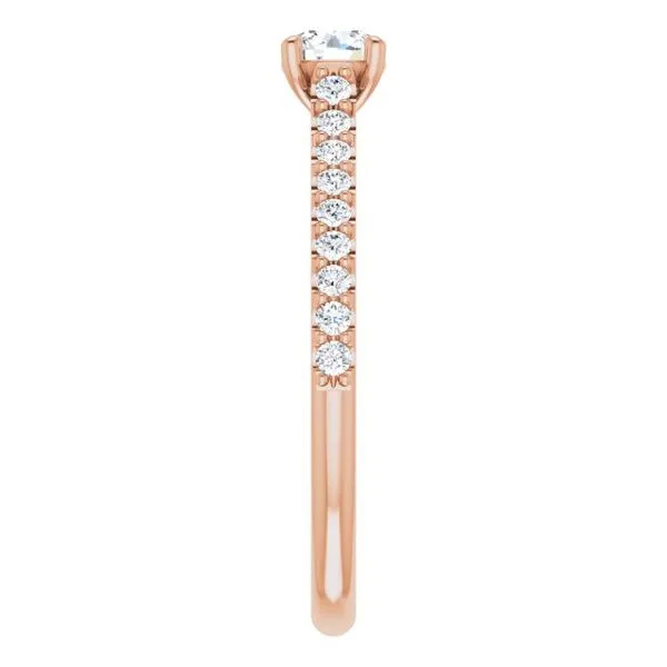 Accented Infinity-Inspired Engagement Ring Image 4 Futer Bros Jewelers York, PA