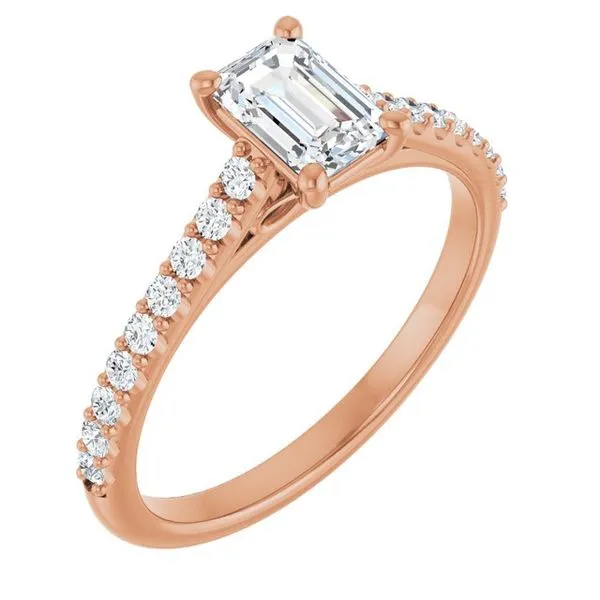 Accented Infinity-Inspired Engagement Ring Vulcan's Forge LLC KANSAS CITY, MO