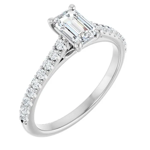 Accented Infinity-Inspired Engagement Ring Virtus Collective Newport Beach , CA