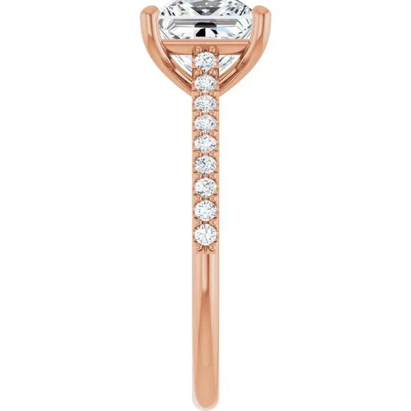 Accented Infinity-Inspired Engagement Ring Image 4 Futer Bros Jewelers York, PA