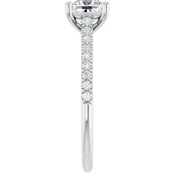 Accented Infinity-Inspired Engagement Ring Image 4 Futer Bros Jewelers York, PA