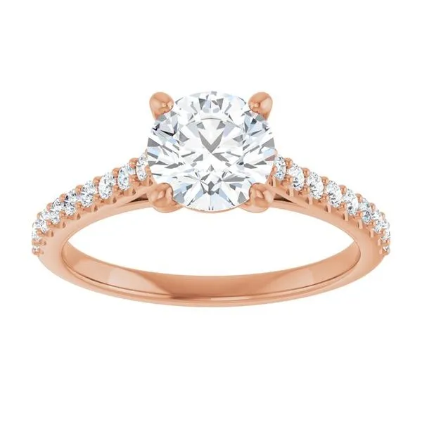Accented Infinity-Inspired Engagement Ring Image 3 Virtus Collective Newport Beach , CA