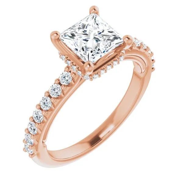 Hidden Halo-Style Engagement Ring Rox Atlanta Jewelers Decatur, GA