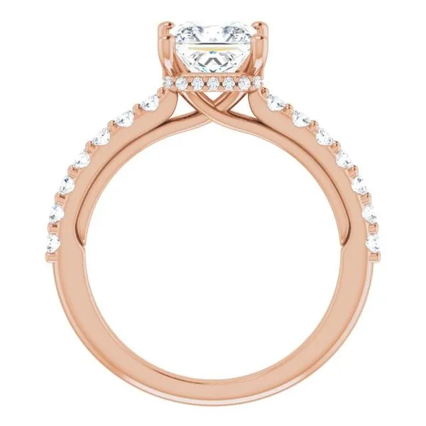 Hidden Halo-Style Engagement Ring Image 2 Rox Atlanta Jewelers Decatur, GA